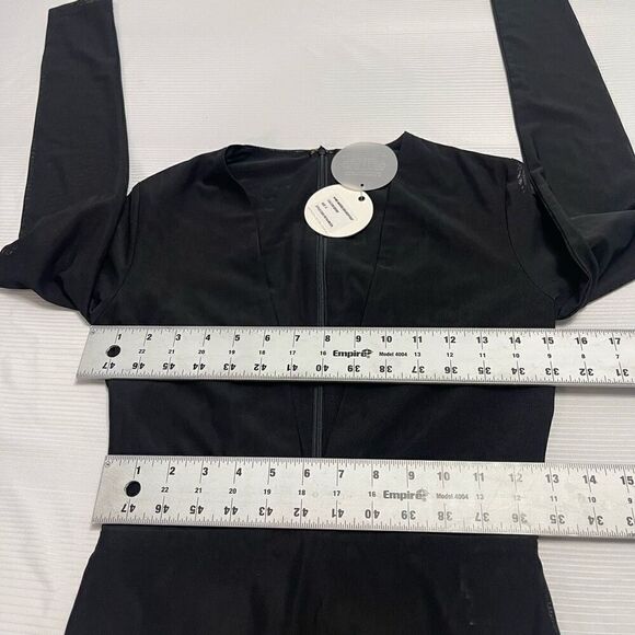 NWT MISHA Collection Revolve Black Maddelena Bodysuit Size Small New - Picture 10 of 12